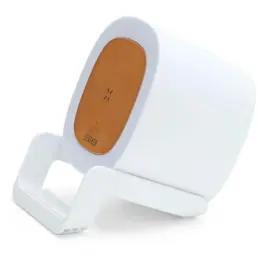 Tasova @memorii Recycled 15W Wireless Charger Bluetooth Speaker Tan Side